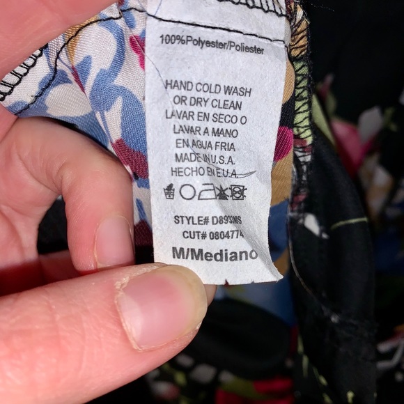 Floral Strapless Dress - Picture 6 of 7